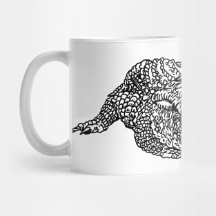 Crocodile tshirt hand drawn croc Mug